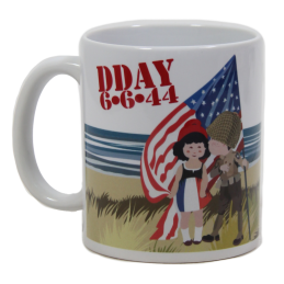 Mug D-Day - Drapeau Américain